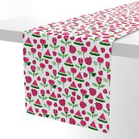 Watermelon Garden papercut Small Print