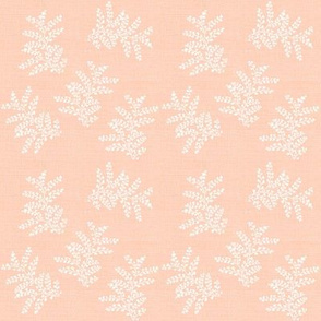 6. Delicate Fern II Peach // standard