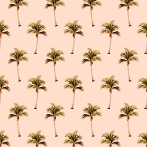 PALM TREE Retro Peach