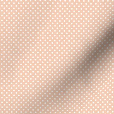 Polka Dot in Blush Linen