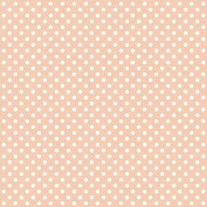 Polka Dot in Blush Linen