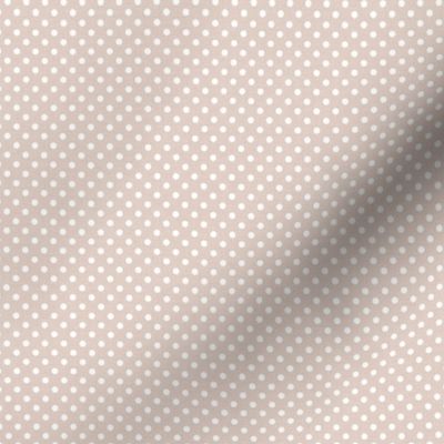 Polka Dot in Shell Linen