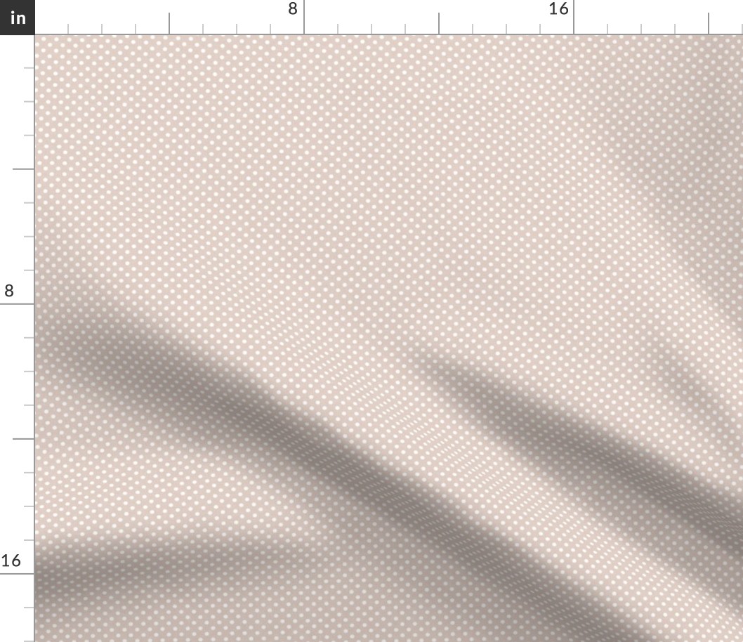 Polka Dot in Shell Linen