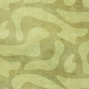 Wavy Bark Pattern Green 12"