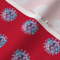 Coronavirus Shutter Red - Small