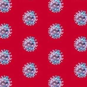 Coronavirus Shutter Red - Small