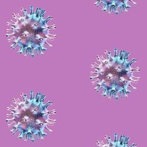Coronavirus Shutter - Lavender