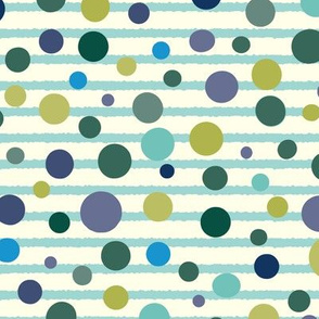 Polka dots and stripes