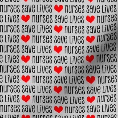 Nurses save lives - grey - LAD20