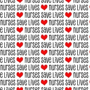 Nurses save lives - white - LAD20