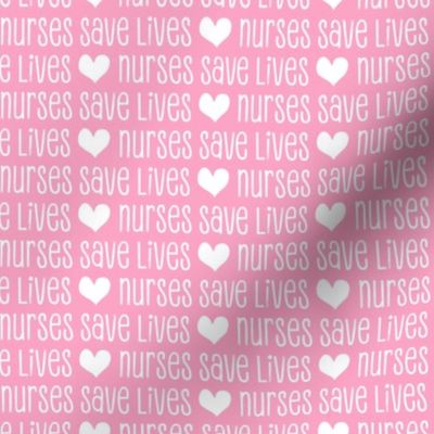 Nurses save lives - pink  - LAD20