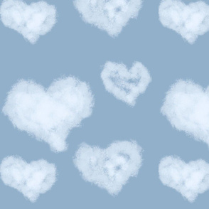 heart clouds