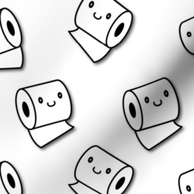 happy toilet paper - big