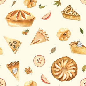 Fall Pies // Cream