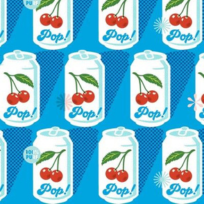 Cherry Pop!* (Maxi Sky) || soda cans