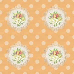 POLKA DOT TABLECLOTH (TULIP)