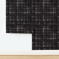 Black and White Mesh Wallpaper | Spoonflower