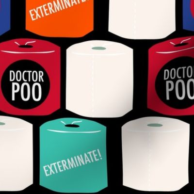 Dr Poo and The Turdis toilet rolls