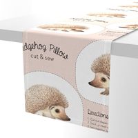 Hedgehog Pillow Cut & Sew