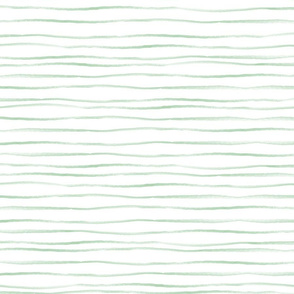 Mint Painted Stripes