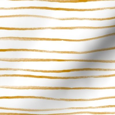 Gold Painted Stripes