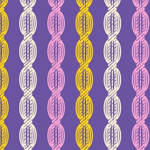 Braided Rope ~ Purple