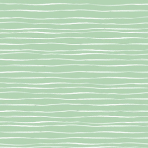 Painted Stripes on Mint