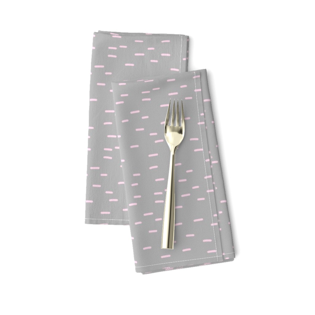 I see stripes boho abstract Scandinavian style lines and strokes soft pink on cool cray