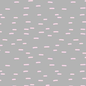 I see stripes boho abstract Scandinavian style lines and strokes soft pink on cool cray