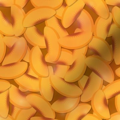 Sliced Peaches