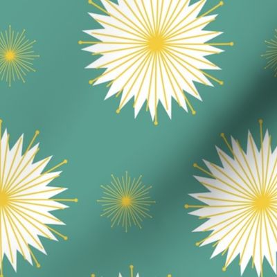 Dreamy Dandelions - Teal