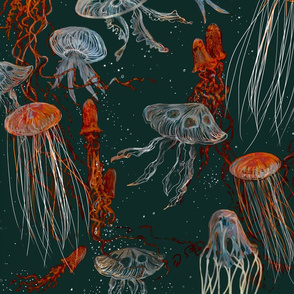 Deep Sea Jellyfish 2250