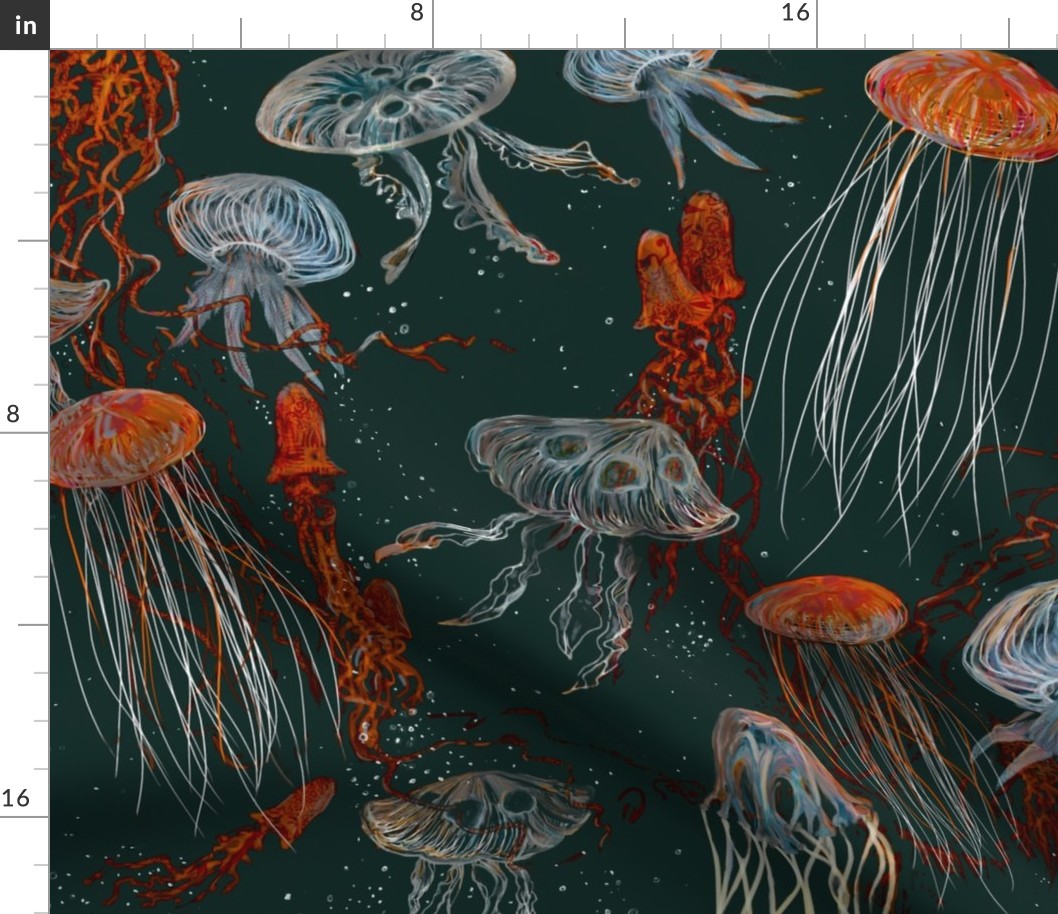 Deep Sea Jellyfish 2250