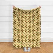 Cherry Pattern Yellow Small