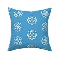 Double Cloverleaf (on Shakespeare blue)