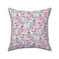 Paisley Watercolor brights small scale