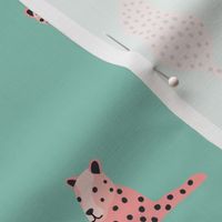 Pink leopards - 3 inxh