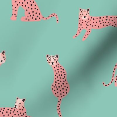 Pink leopards - 3 inxh