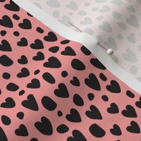 Leopard Hearts Pink