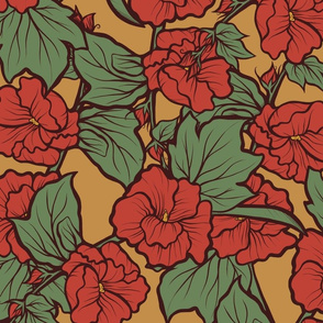 Vintage 70s Floral