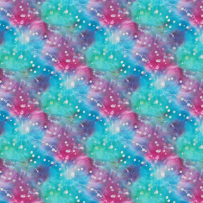 Pink and Blue Waves 1 by Shari Armstrong Designs