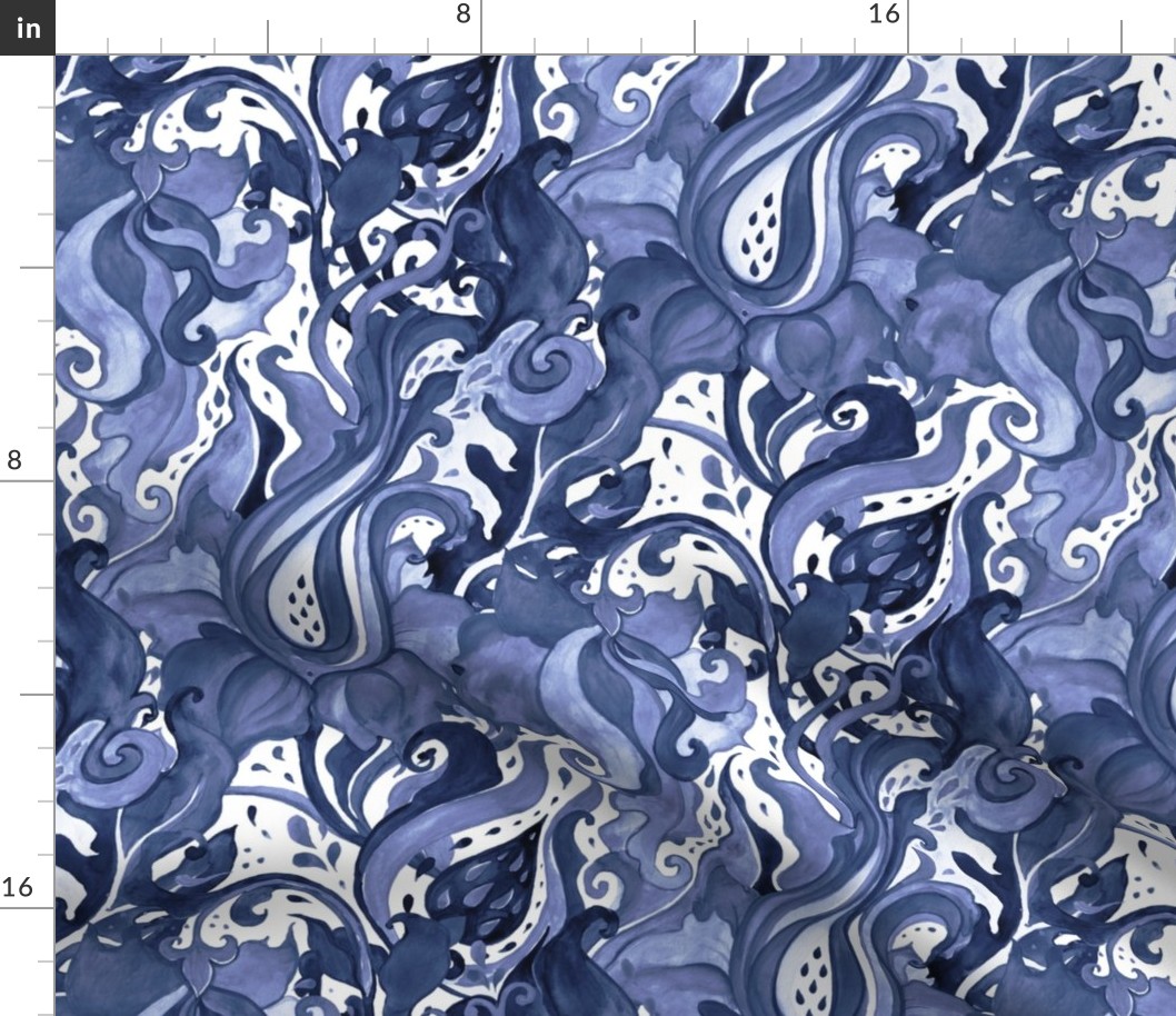 Violet modern pattern