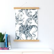 Octopus Damask