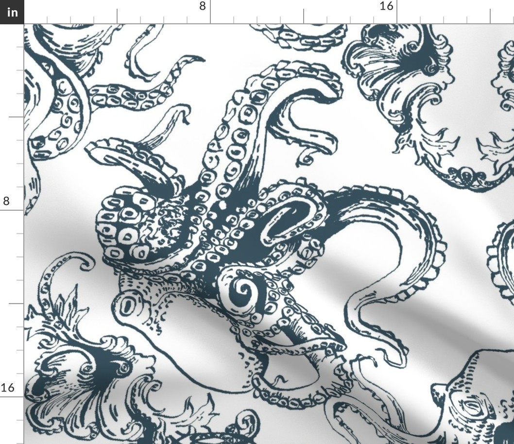 Octopus Damask