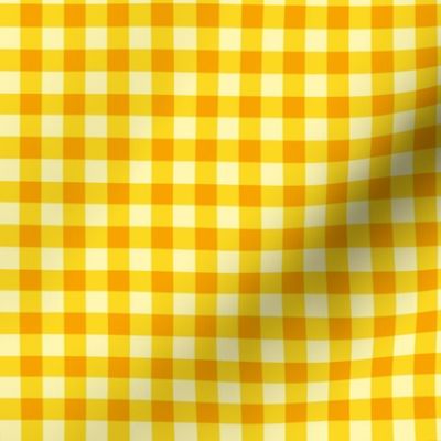 GINGHAM ( yellow) LARGESCALE