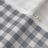 GINGHAM (grey) LARGESCALE