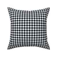 GINGHAM  (black white) LARGESCALE