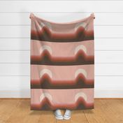 Dusty Rose Sunset Wall Hanging