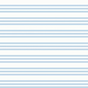 Blue Bandy Stripe: Light Blue Horizontal Stripe 