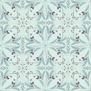 Floral tile